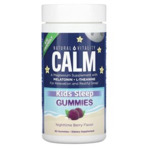 Natural Vitality CALM Kids Sleep Nighttime Berry 60 viên 183405043824