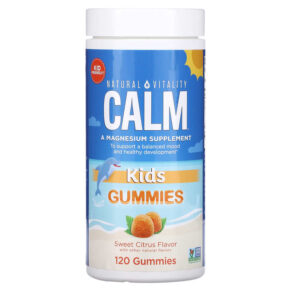 Natural Vitality CALM Kids Sweet Citrus 120 viên 183405043817