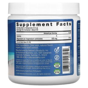 Natural Vitality CALM The Anti-Stress Drink Mix Cherry 8 oz (226 g) 183405043534