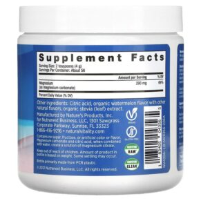 Natural Vitality CALM The Anti-Stress Drink Mix Watermelon 8 oz (226 g) 183405043565