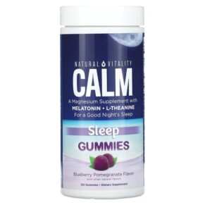 Natural Vitality Natural Vitality Calm Sleep Blueberry Pomegranate 120 viên 183405043459