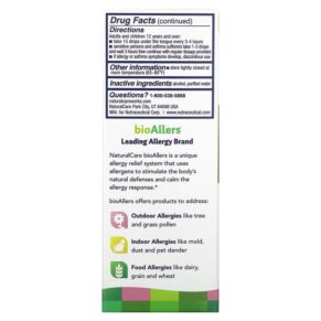 NaturalCare BioAllers Tree Pollen 1 fl oz (30 ml) 371400707012