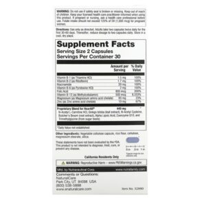 NaturalCare HearAll Healthy Hearing Support Formula 60 Capsules 705692329902