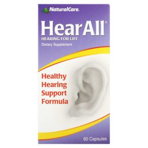 NaturalCare HearAll Healthy Hearing Support Formula 60 viên 705692329902