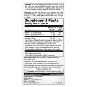 NaturalCare Lung-Saver 60 Capsules 705692448603