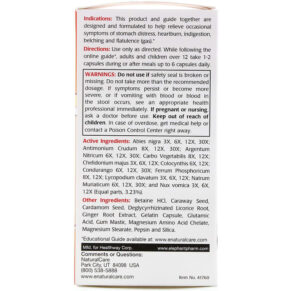 NaturalCare Reflux-Away For Men and Women 60 Capsules 705692417609