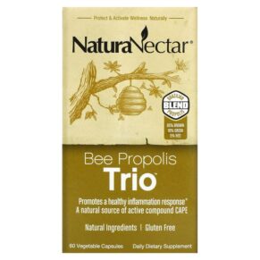 NaturaNectar Bee Propolis Trio 60 viên 837654326558