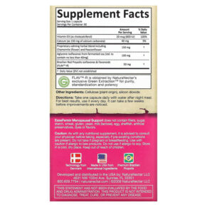 NaturaNectar EaseFemin Menopausal Support 30 Vegetable Capsules 837654326633