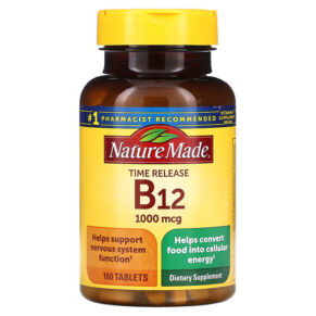 Nature Made B12 Time Release 1.000 mcg 160 viên 031604027315