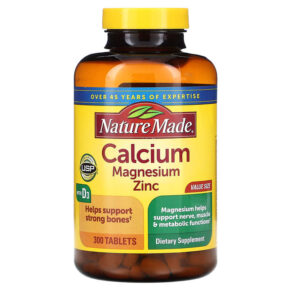Nature Made Calcium Magnesium Zinc + Vitamin D3 300 viên 031604018931