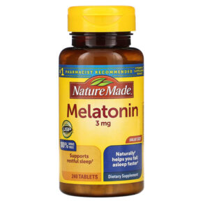 Nature Made Melatonin 3 mg 240 viên 031604027421