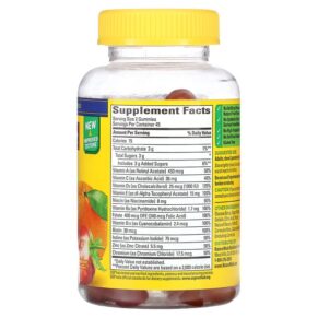 Nature Made Multi Gummies Orange & Strawberry 90 Gummies 031604028411