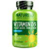 NATURELO Vitamin D3 Plant-Based from Lichen 62.5 mcg (2.500 IU) 180 Easy Swallow viên 628110628282