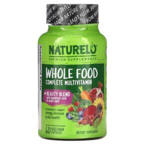 NATURELO Whole Food Complete Multivitamin + Beauty Blend 60 viên 628110628688