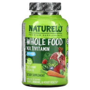 NATURELO Whole Food Multivitamin cho Nam 120 viên 628110628084