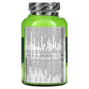 NATURELO Whole Food Multivitamin for Men 50+ 120 Vegetarian Capsules 628110628428