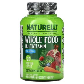 NATURELO Whole Food Multivitamin cho Nam 50+ 120 viên 628110628428