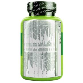 NATURELO Whole Food Multivitamin for Women 120 Vegetarian Capsules 628110628107