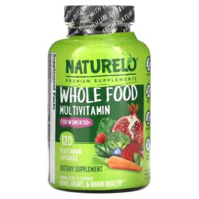 NATURELO Whole Food Multivitamin cho Nữ 50+ 120 viên 628110628121