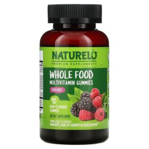 NATURELO Whole Food Multivitamin for Kids Berry 90 viên 628110628268