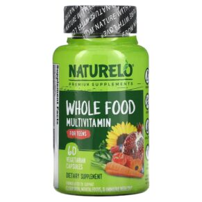 NATURELO Whole Food Multivitamin for Teens 60 viên 628110628251