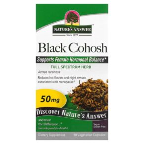 Nature's Answer Black Cohosh Full Spectrum Herb 50 mg 90 viên 083000161261