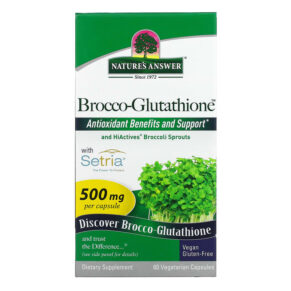 Nature's Answer Brocco-Glutathione 500 mg 60 viên 083000160301