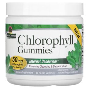 Nature's Answer Chlorophyll Natural Peppermint 25 mg 60 Pectin viên 083000269196