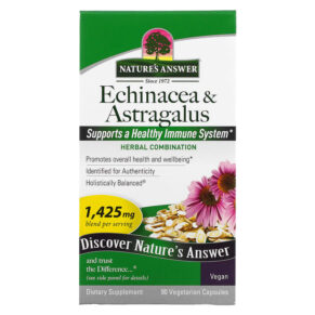 Nature's Answer Echinacea & Astragalus 475 mg 90 viên 083000160479
