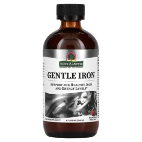 Nature's Answer Gentle Iron Natural Mixed Berry 8 fl oz (240 ml) 083000269257