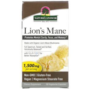 Nature's Answer Lion's Mane 500 mg 90 viên 083000161728