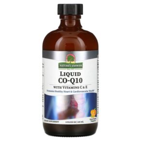 Nature's Answer Liquid Co-Q10 + Vitamins C & E Tangerine 8 fl oz (240 ml) 083000261305