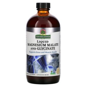 Nature's Answer Liquid Magnesium Malate & Glycinate 16 fl oz (480 ml) 083000261732