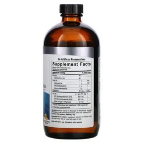 Nature's Answer Liquid Omega-3 Deep Sea Fish Oil EPA/DHA Orange 16 fl oz (480 ml) 083000261374