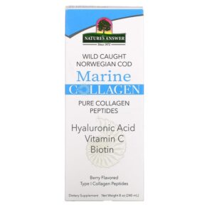 Nature's Answer Marine Collagen Wild Caught Norwegian Cod Berry 8 oz (240 ml) 083000269226