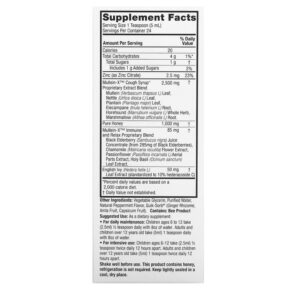 Nature's Answer Natural Mullein X Cough Syrup 4 fl oz (120 ml) 083000262548