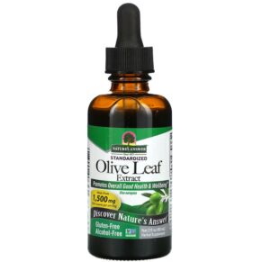 Nature's Answer Olive Leaf Extract Alcohol-Free 1.500 mg 2 fl oz (60 ml) 083000006531