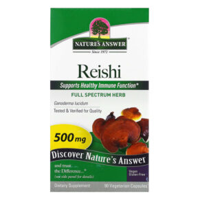 Nature's Answer Reishi 500 mg 90 viên 083000163227