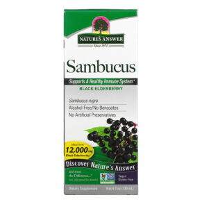 Nature's Answer Sambucus Black ElderBerry 12.000 mg 4 fl oz (120 ml) 083000260407
