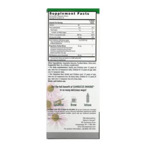 Nature's Answer Sambucus Immune Black Elderberry 12.000 mg 8 fl oz (240 ml) 083000262227