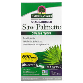 Nature's Answer Saw Palmetto Standardized 690 mg 120 viên 083000164316