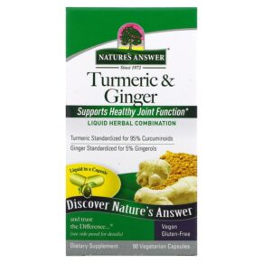 Nature's Answer Turmeric & Ginger 90 viên 083000265945