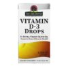 Nature's Answer Vitamin D-3 Drops 100 mcg (4.000 IU) 0.5 fl oz (15 ml) 4 Nature's Answer Vitamin D-3 Drops 100 mcg (4.000 IU) 0.5 fl oz (15 ml) 083000261329