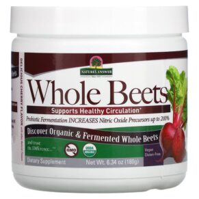 Nature's Answer Whole Beets 6.34 oz (180 g) 083000269103