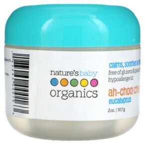 Nature's Baby Organics Ah-Choo! Chest Rub Eucalyptus 2 oz (56.7 g) 183060000163