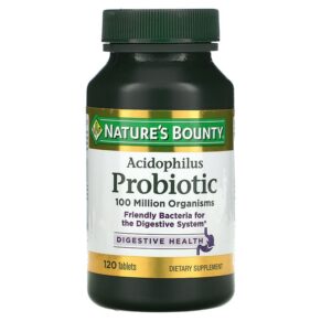 Nature's Bounty Acidophilus Probiotic 120 viên 074312026102