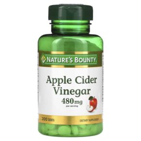 Nature's Bounty Apple Cider Vinegar 240 mg 200 viên 074312785702
