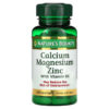 Nature's Bounty Calcium Magnesium Zinc + Vitamin D3 100 viên 074312042904