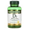 Nature's Bounty D3 50 mcg (2.000 IU) 240 viên 074312199394