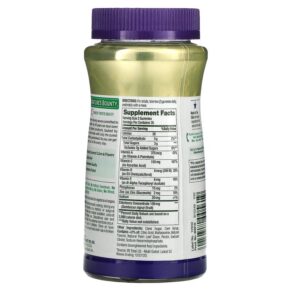 Nature's Bounty Elderberry Gummies 50 mg 70 Gummies 074312005619